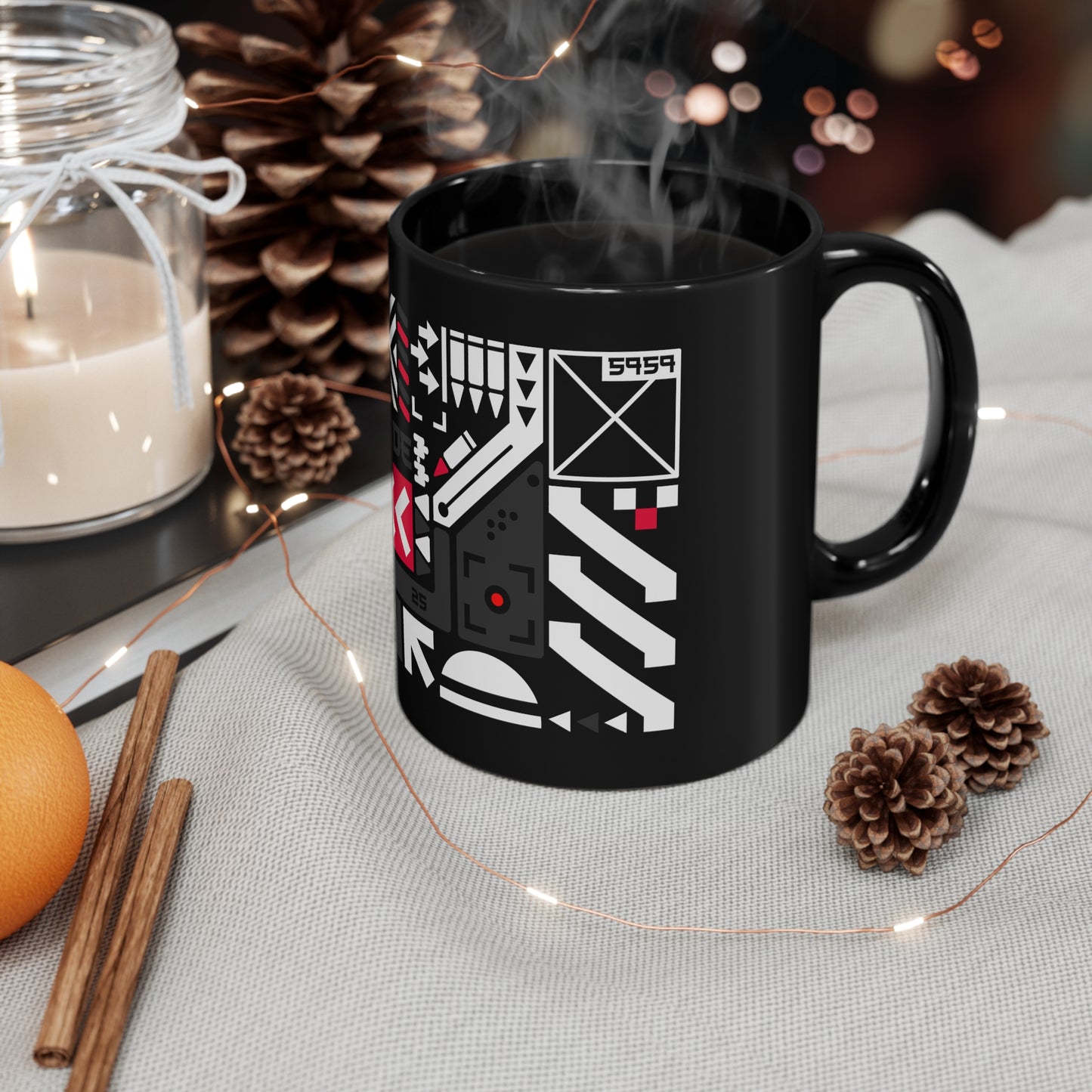 Worldwide 3077 - 11oz Black Mug