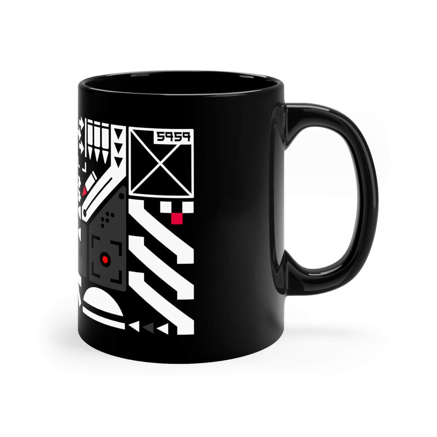 Worldwide 3077 - 11oz Black Mug